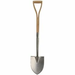 Stainless-Steel Groundbreaker Border Spade, RHS-Endorsed