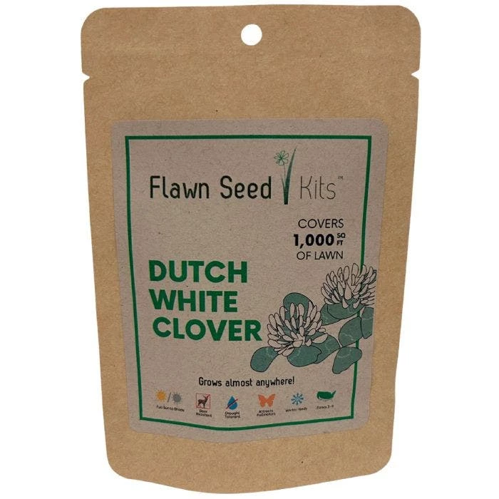 Dutch White Clover - 1kft. 3 Dutch White Clover - 1kft.