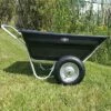 Muller's Original Smart Cart, Black 7 Cu. Ft. Tray With 16" Turf Wheels 2 Muller's Original Smart Cart, Black 7 Cu. Ft. Tray With 16" Turf Wheels -gardening Sales Store 37bbt 4