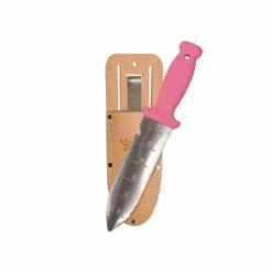 Leonard Pink Deluxe Soil Knife And Sheath Combo