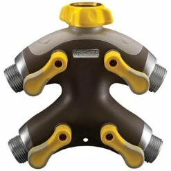 Nelson 4-Way Water Splitter/Shut Off Valve