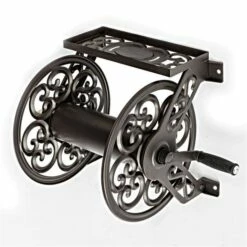 Decorative Metal Wall Mount Hose Reel