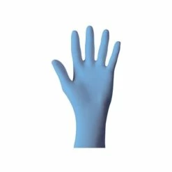 Showa Best Nitrile Gloves 4mil Unlined 9.5in Rolled Cuff 100pk Medium