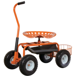 Leonard Garden Scoot With Flat-Free Tires