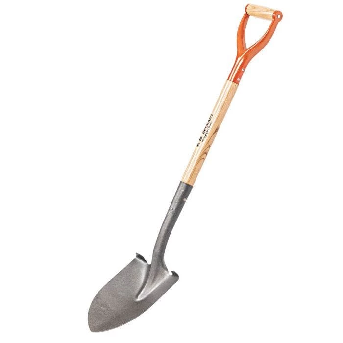 Leonard #0 Round Point Shovel With D-Grip Handle 4 Leonard #0 Round Point Shovel With D-Grip Handle - Image 2