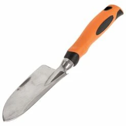 Leonard Solid Cast Aluminum Trowel With Gel Grip