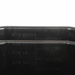 5 Gallon Heavy Duty Black Flatback Bucket 7 5 Gallon Heavy Duty Black Flatback Bucket -gardening Sales Store b100tsge gradations