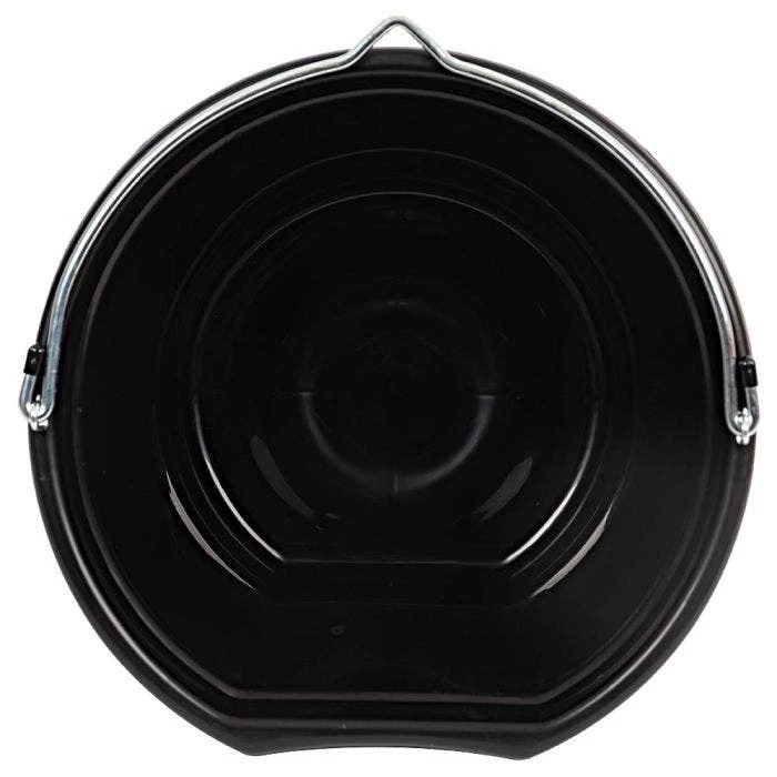 5 Gallon Heavy Duty Black Flatback Bucket 4 5 Gallon Heavy Duty Black Flatback Bucket - Image 2