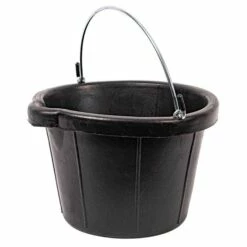 10 Quart Round Rubber Bucket