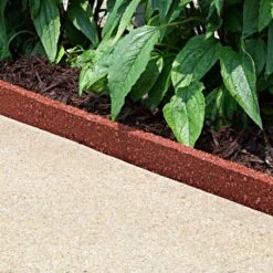 Earth Edge Rubber Edging Roll, Cedar Red -gardening Sales Store eer 8cr 5