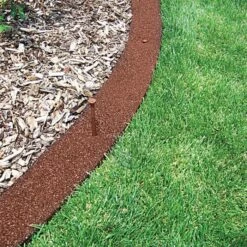 Earth Edge Rubber Edging Roll, Cedar Red -gardening Sales Store eer 8cr 6