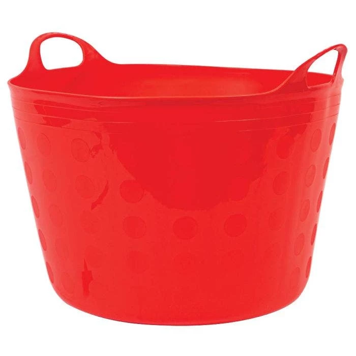 Tuff Flex Tub 16 Gallon Red 3 Tuff Flex Tub 16 Gallon Red