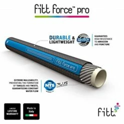 FITT Force™ Pro Commercial-Grade Lay Flat Hose, 3/4-Inch Diameter, 100-Foot Length 13 FITT Force™ Pro Commercial-Grade Lay Flat Hose, 3/4-Inch Diameter, 100-Foot Length -gardening Sales Store ffp53400 4