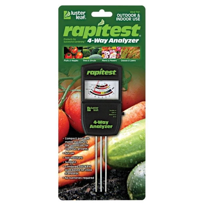 Electronic 4-Way Soil Analyzer Meter 4 Electronic 4-Way Soil Analyzer Meter - Image 2