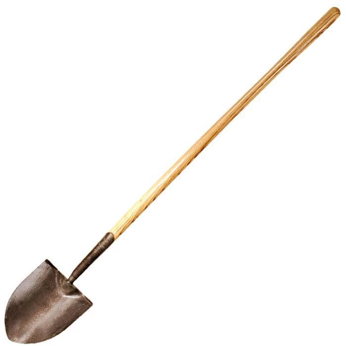 Leonard Forged Round Point Shovel With 48in Ash Handle 3 Leonard Forged Round Point Shovel With 48in Ash Handle