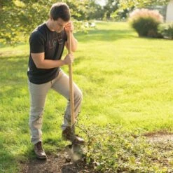 Leonard Forged Round Point Shovel With 48in Ash Handle 11 Leonard Forged Round Point Shovel With 48in Ash Handle -gardening Sales Store fw4 4