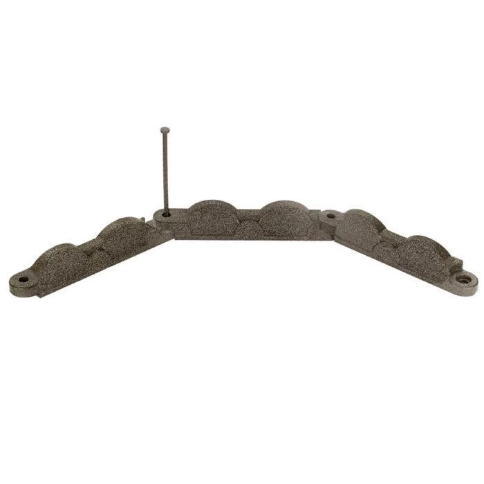 Earth Edge Rubber Scalloped Edging Brown 3 Earth Edge Rubber Scalloped Edging Brown