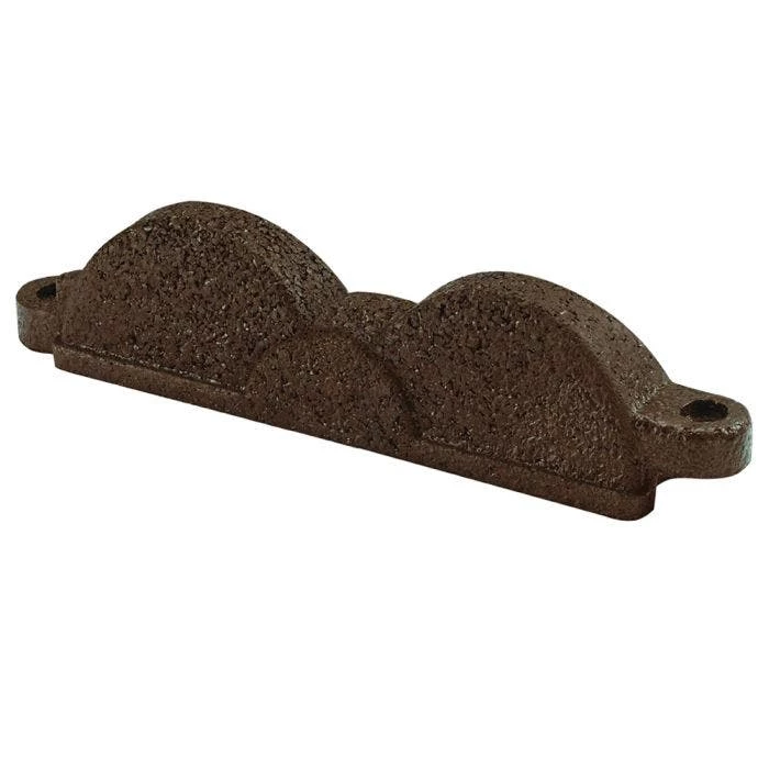 Earth Edge Rubber Scalloped Edging Brown 4 Earth Edge Rubber Scalloped Edging Brown - Image 2