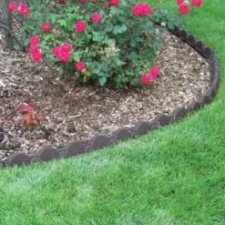 Earth Edge Rubber Scalloped Edging Brown 16 Earth Edge Rubber Scalloped Edging Brown -gardening Sales Store g5017 6