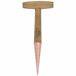 Copper Plated Dibber, Carbon Steel/Wood