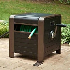 Decorative Hose Box, 200ft Capacity 15 Decorative Hose Box, 200ft Capacity -gardening Sales Store hb778