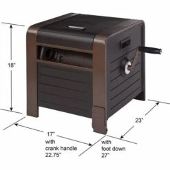Decorative Hose Box, 200ft Capacity 11 Decorative Hose Box, 200ft Capacity -gardening Sales Store hb778 4