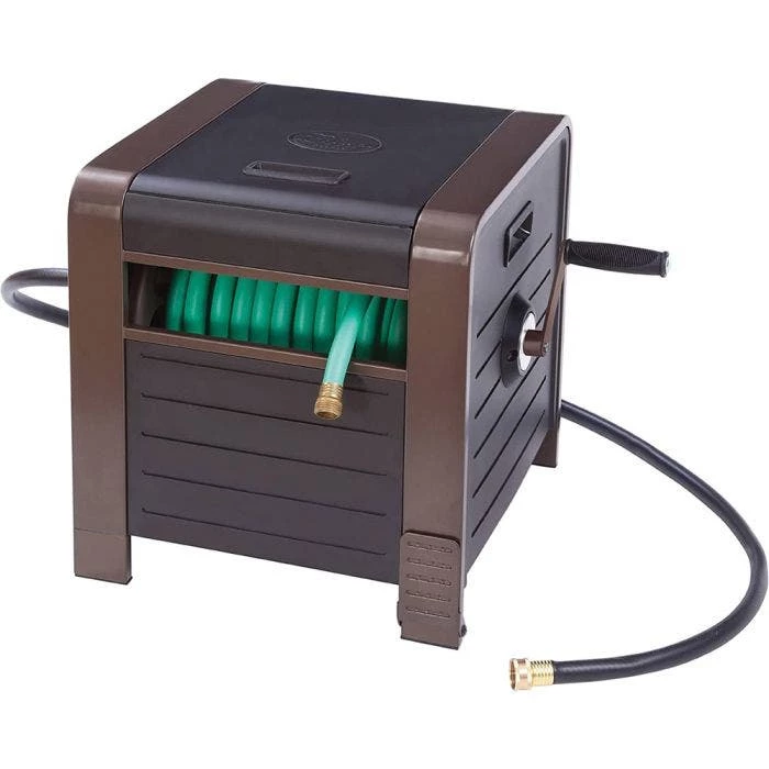 Decorative Hose Box, 200ft Capacity 3 Decorative Hose Box, 200ft Capacity