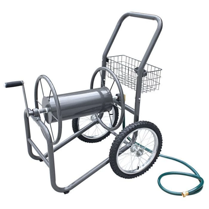 2 Wheel Commercial Grade Hose Reel Cart Bronze 300ft Capacity 3 2 Wheel Commercial Grade Hose Reel Cart Bronze 300ft Capacity