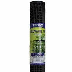 Hardware Net 25 Foot X 36 Inch Roll Black Mesh