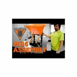 Leonard 6 Cu. Ft. Poly Tray Wheelbarrow With Diamond Tread Flat Free Tire 16 Leonard 6 Cu. Ft. Poly Tray Wheelbarrow With Diamond Tread Flat Free Tire -gardening Sales Store hqdefault 18 1