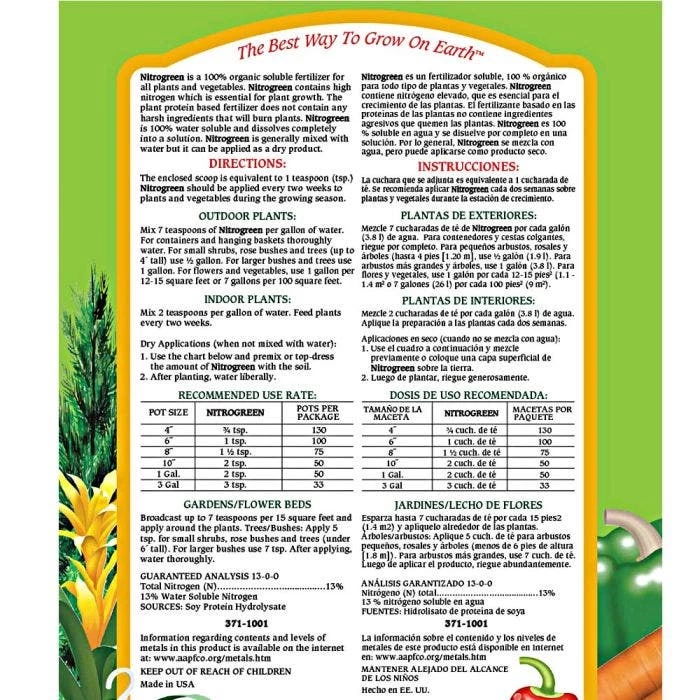 Nitrogreen Organic 13 0 0 Fertilizer 4 Nitrogreen Organic 13 0 0 Fertilizer - Image 2