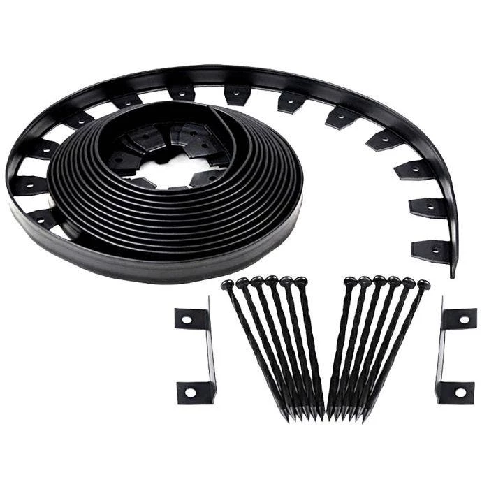 Dimex No Dig 40 Foot Landscaping Edging Kit 3 Dimex No Dig 40 Foot Landscaping Edging Kit