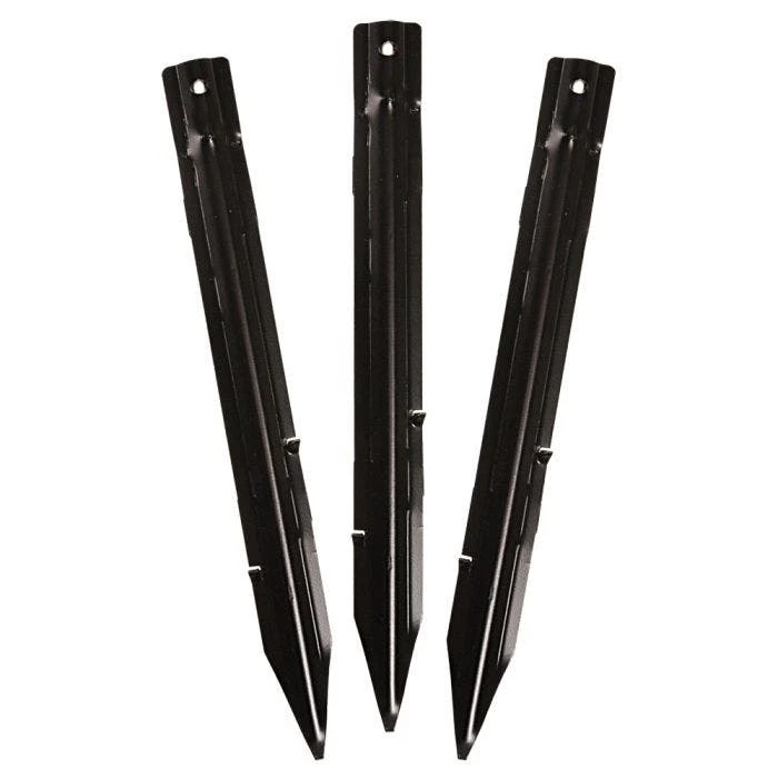 Permaloc Set Of Six 8-foot Long Sections - Black Anodized Finish 6 Permaloc Set Of Six 8-foot Long Sections - Black Anodized Finish - Image 4