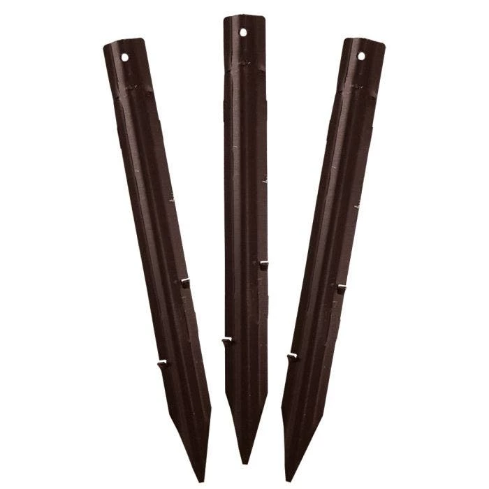 Permaloc Set Of Six 8-foot Long Sections - Bronze DuraFlex, Baked-On Finish 6 Permaloc Set Of Six 8-foot Long Sections - Bronze DuraFlex, Baked-On Finish - Image 4