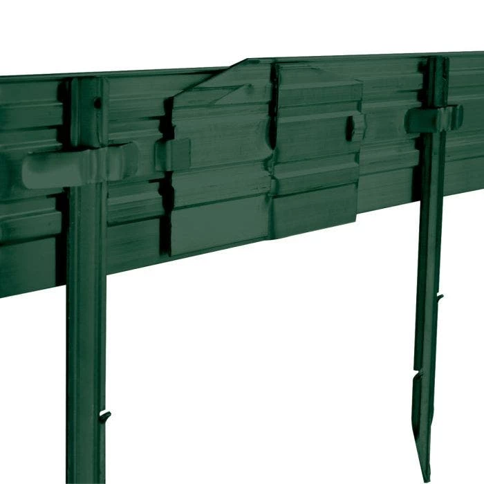 Permaloc Set Of Six 8-foot Long Sections - Green DuraFlex, Baked-On Finish 4 Permaloc Set Of Six 8-foot Long Sections - Green DuraFlex, Baked-On Finish - Image 2