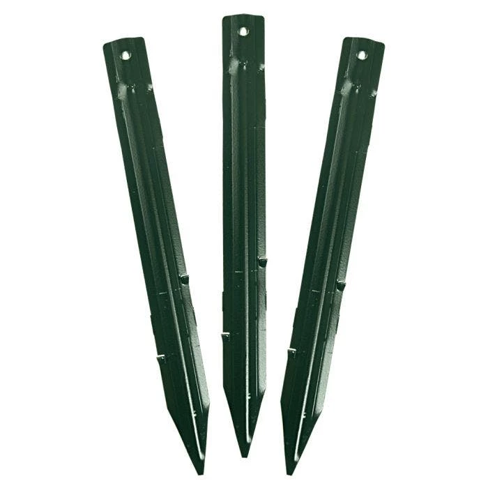 Permaloc Set Of Six 8-foot Long Sections - Green DuraFlex, Baked-On Finish 7 Permaloc Set Of Six 8-foot Long Sections - Green DuraFlex, Baked-On Finish - Image 5