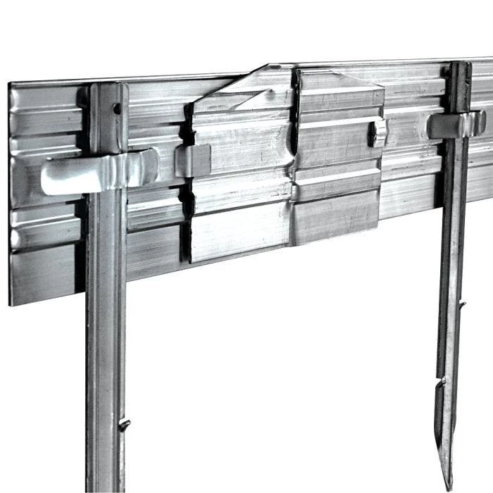 Permaloc Aluminum Edging, Set Of 6 Sections, 5 Colors 14 Permaloc Aluminum Edging, Set Of 6 Sections, 5 Colors - Image 12