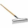 Leonard Bow Rake With Forged Steel Head And Ash Handle 2 Leonard Bow Rake With Forged Steel Head And Ash Handle -gardening Sales Store r16 6