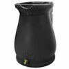 Rain Wizard Urn With Planter Black 1 Rain Wizard Urn With Planter Black -gardening Sales Store rwurn blk