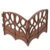 Decorative Scroll Interlocking Edging Brown 2 Decorative Scroll Interlocking Edging Brown -gardening Sales Store sde20 brn
