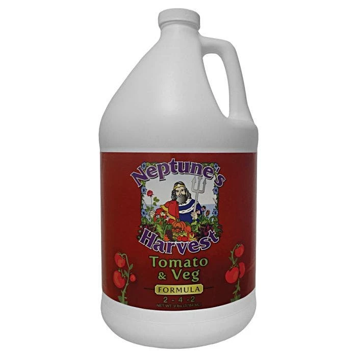 Neptune's Harvest 2-4-2 Tomato And Veg Formula 1 Gallon 3 Neptune's Harvest 2-4-2 Tomato And Veg Formula 1 Gallon