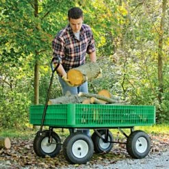 Leonard Utility Wagon, 30in X 46in X 7.5in Tray