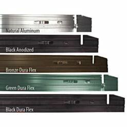 Permaloc Aluminum Edging, Set Of 6 Sections, 5 Colors