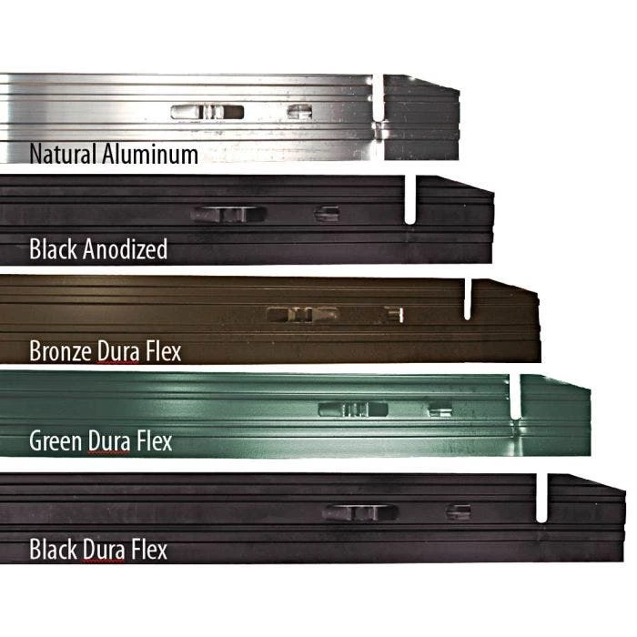 Permaloc Aluminum Edging, Set Of 6 Sections, 5 Colors 3 Permaloc Aluminum Edging, Set Of 6 Sections, 5 Colors