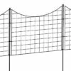 Zippity Black Metal Garden Fence, 25-Inch Tall 2 Zippity Black Metal Garden Fence, 25-Inch Tall -gardening Sales Store wf29001