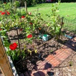 Zippity Black Metal Fence & Gate Kit - 24" Gate With (4) 25" Panels 8 Zippity Black Metal Fence & Gate Kit - 24" Gate With (4) 25" Panels -gardening Sales Store wf29013 4