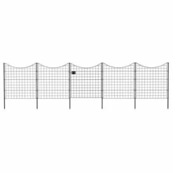 Zippity Black Metal Fence & Gate Kit - 38" Gate With (4) 39" Panels