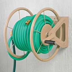 Commercial Grade Wall Mount Hose Reel - 200ft Capacity